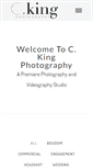 Mobile Screenshot of ckingphotography.com